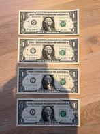 4 dollar biljetten, Postzegels en Munten, Bankbiljetten | Amerika, Ophalen of Verzenden, Noord-Amerika