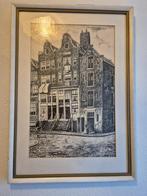 Schilderij - Amsterdam - PA de Zwart, Ophalen of Verzenden