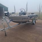 Visboot alminium, 10 tot 30 pk, Aluminium, Ophalen of Verzenden, Benzine