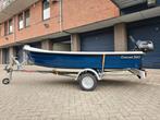 Polyesterboot Crescent360 toerboot sloep 5PK 4takt trailer, Gebruikt, Tot 10 pk, Ophalen of Verzenden, 3 tot 6 meter