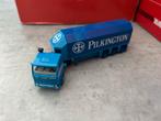 1:87 Nijdam zeetank Scania 142m Glastransport Pilkington, Ophalen of Verzenden, Nieuw, Bus of Vrachtwagen, Overige merken