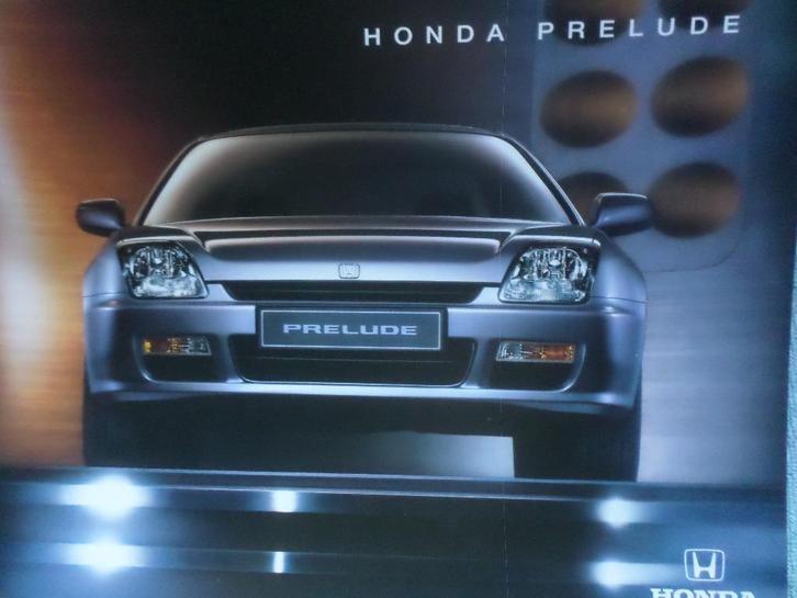 Honda Prelude 1997 Brochure, Boeken, Auto's | Folders en Tijdschriften, Zo goed als nieuw, Honda, Verzenden