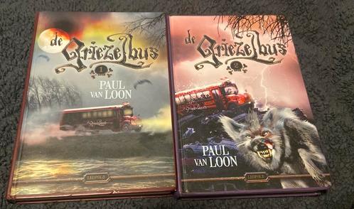 Griezelbus 1 en 2 van Paul van Loon, Boeken, Kinderboeken | Jeugd | 10 tot 12 jaar, Zo goed als nieuw, Ophalen of Verzenden