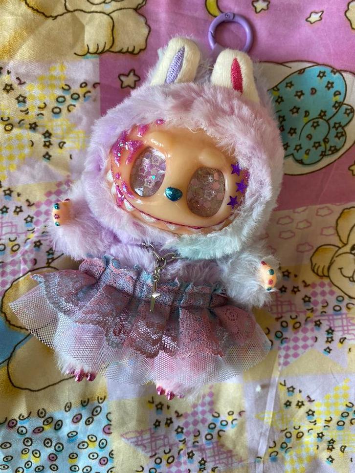 Labubu custom, Verzamelen, Poppetjes en Figuurtjes, Nieuw, Ophalen of Verzenden