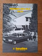 Peugeot 604 HLZ Taxi Heuliez sheet, Ophalen of Verzenden, Zo goed als nieuw, Peugeot