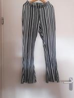 Stieglitz mooie gestreepte broek / maat 34, Verzenden, Zwart, Stieglitz, Zo goed als nieuw