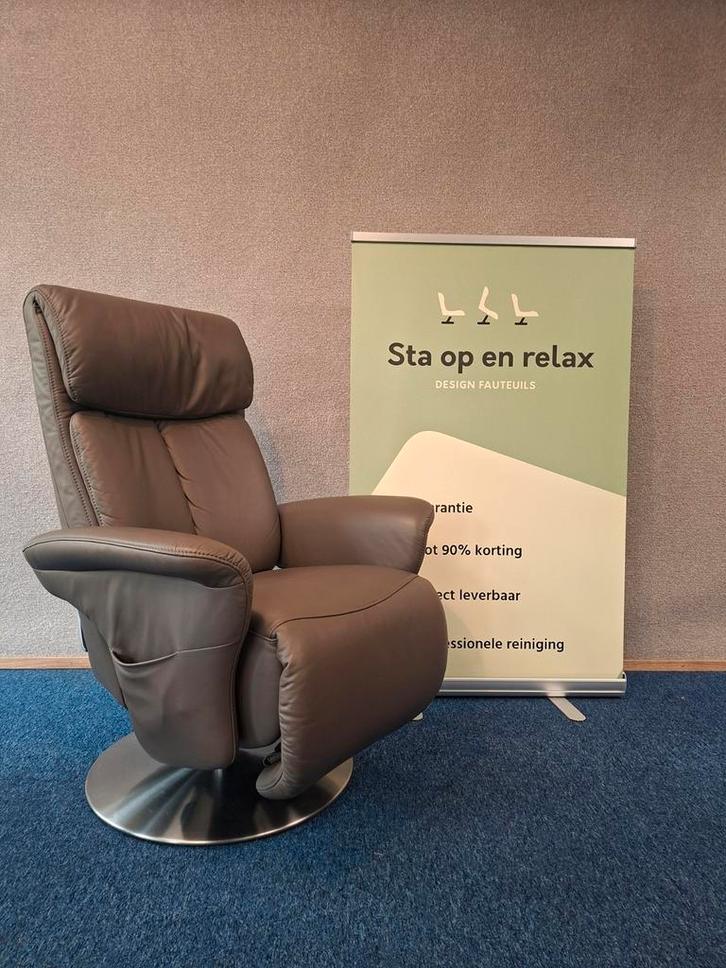 Sta op relax fauteuil Meubelzorg Sublime ZGAN evt op accu🔋, Huis en Inrichting, Fauteuils, Zo goed als nieuw, Ophalen of Verzenden