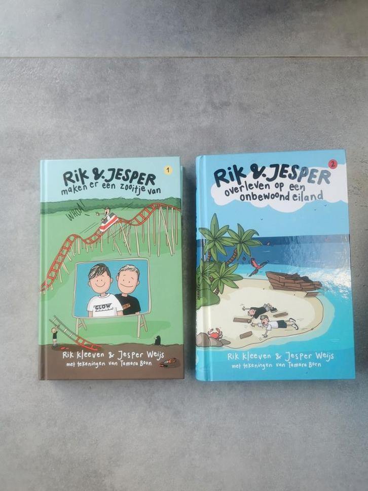 Rik & Jesper Boeken Set, Boeken, Kinderboeken | Jeugd | onder 10 jaar, Zo goed als nieuw, Fictie algemeen, Ophalen of Verzenden
