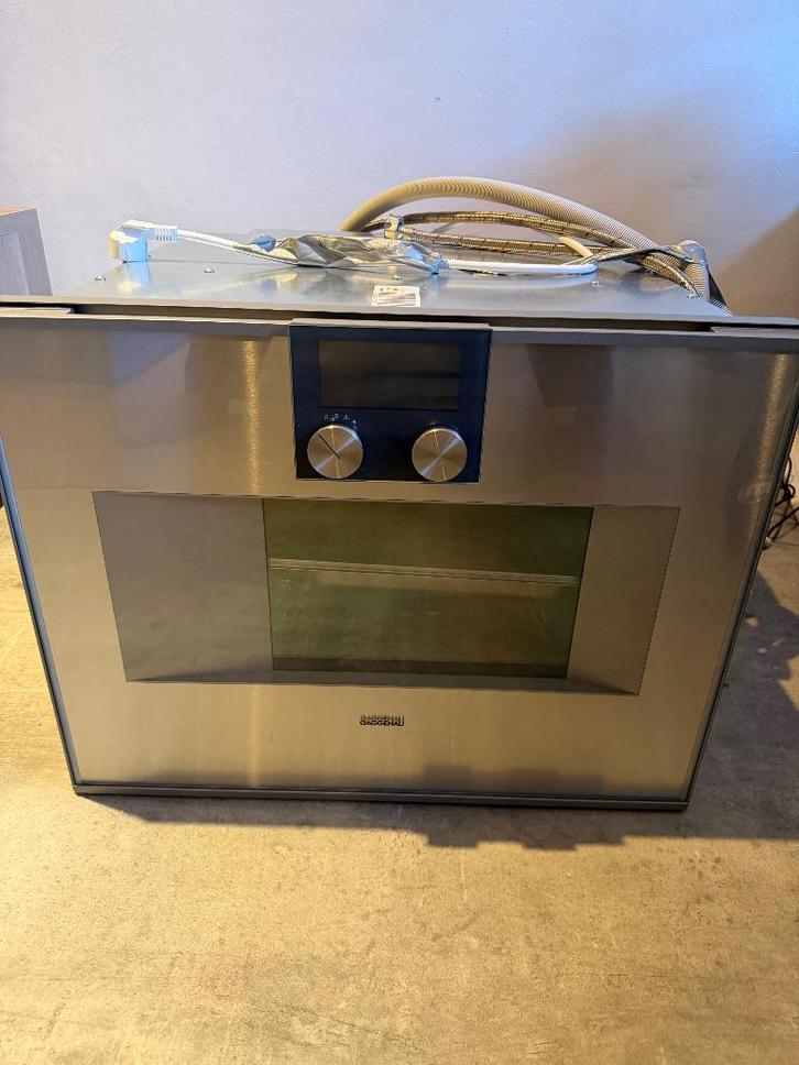 Gaggenau Inbouw Combi-Stoomoven BS471111E, Witgoed en Apparatuur, Ovens, Zo goed als nieuw, Inbouw, Oven met grill, 45 tot 60 cm
