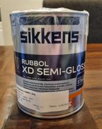 Sikkens Rubbol XD Semi Gloss RAL 7015 ongeopend (verkeerd be, Doe-het-zelf en Verbouw, Verf, Beits en Lak, Nieuw, Ophalen of Verzenden