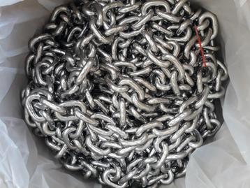 RVS316 Ankerketting 10 mm | Grade 4 | ISO4565 | gepolijst |  beschikbaar voor biedingen