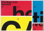 Greetings from helvetica Yorgo Tioupas Dupont 2008, Ophalen of Verzenden, 1980 tot heden, Ongelopen, Cultuur en Media