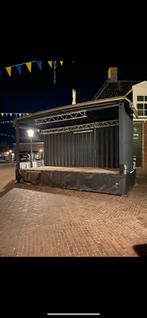 Mobiel podium te huur 6x2,5, podiumwagen L, mobile stage, Verzenden, Nieuw, Oranje of Koningsdag