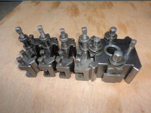 Originele Wisselhouderset Rapid Type A met 4 houiders, Doe-het-zelf en Verbouw, Draaibanken, Gebruikt, Metaaldraaibank, Minder dan 500 mm