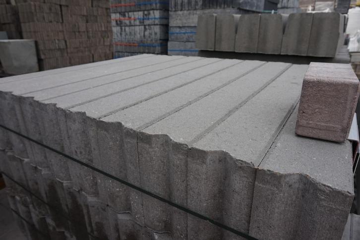 Opsluitbanden 12x25 Grijs B9, Tuin en Terras, Tegels en Klinkers, Nieuw, Overige typen, Beton, Ophalen