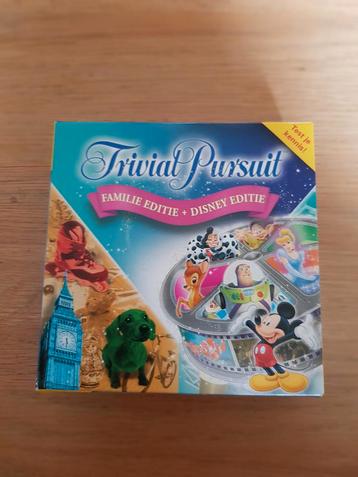 Trivial Pursuit Familie + Disney Editie beschikbaar voor biedingen
