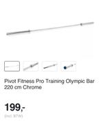Pivot Pro Olympic Bar, Sport en Fitness, Ophalen, Zo goed als nieuw, Overige typen