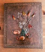 Mid-century modern wandpaneel, Ophalen