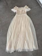 Needle & Thread Off Shoulder Gown galajurk exclusive cream, Galajurk, Needle & Thread, Beige, Ophalen of Verzenden