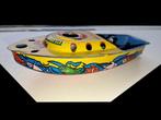 Blikken ROBIN FLYING FISH bootje., Antiek en Kunst, Antiek | Speelgoed, Verzenden