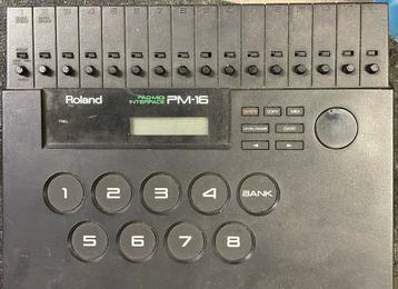Roland PM 16 pad midi interface beschikbaar voor biedingen