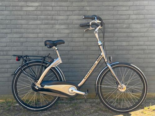 Oerdegelijke Gazelle M.P.B D57 Grijs Stadsfiets Prima Staat, Fietsen en Brommers, Fietsen | Dames | Damesfietsen, Zo goed als nieuw