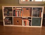 KALLAX open kast inclusief opbergmanden (4) - IKEA, Ophalen, 100 tot 150 cm, Zo goed als nieuw, Minder dan 100 cm