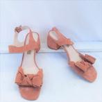 Mooie sandalen met hak. Mt 41 Merk Zara Basic, ., Zo goed als nieuw, ., Roze