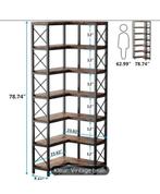 Hoek wandrek, Zo goed als nieuw, Minder dan 100 cm, 25 tot 50 cm, 50 tot 100 cm