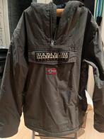 Napapijri Jas grijs / groen rainforest, Ophalen of Verzenden, Zo goed als nieuw, Jongen of Meisje, Jas