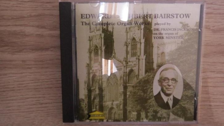 Cd orgel: Edward Cuthbert Bairstow, Dr Francis Jackson, York, Cd's en Dvd's, Cd's | Klassiek, Zo goed als nieuw, Kamermuziek, Classicisme