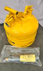 Stalen Jerrycan 11,4L met Schenkslang, Ophalen of Verzenden