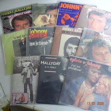 11 singles van Johnny Hallday beschikbaar voor biedingen