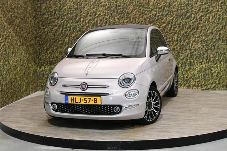 Fiat 500 C 1.0 Hybr. Star | Pink | Carplay | Cruise, Auto's, Fiat, Bedrijf, 500C, ABS, Airbags, Airconditioning, Android Auto