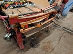 Knipbank voor zinkwerk, Doe-het-zelf en Verbouw, Gereedschap | Overige machines, Ophalen of Verzenden