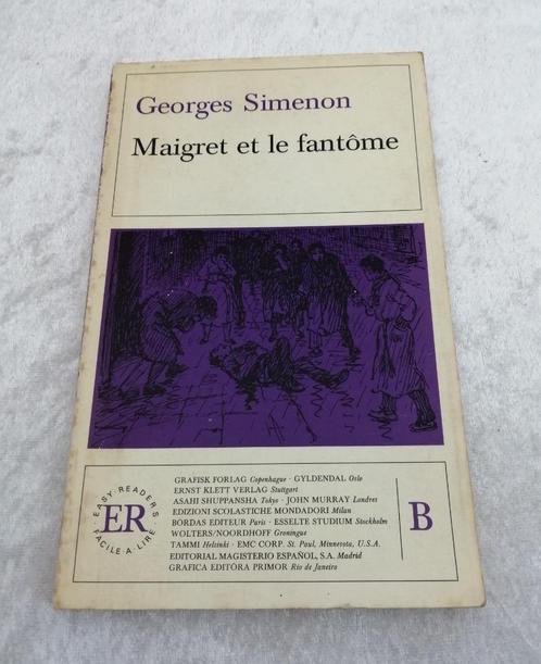 Maigret et le fantôme  Simenon  ISBN 3125993806 Uit: 1976, Boeken, Taal | Frans, Gelezen, Ophalen of Verzenden