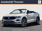 Volkswagen T-Roc Cabrio 1.5 TSI R-Line | Leder | dodehoek |, Auto's, Volkswagen, 15 km/l, 4 cilinders, Bedrijf, Zilver of Grijs