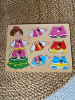 Houten Paspop Puzzel, 2 tot 4 jaar, Ophalen of Verzenden, Zo goed als nieuw, Van hout