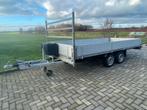 Anssems plateauwagen aanhanger 400x180cm 3000KG MARGE, Ophalen, Zo goed als nieuw