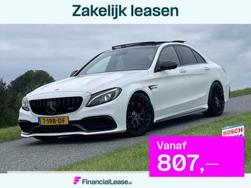 Mercedes C-Klasse C63 S AMG 510PK / Pano / Keyless / 360º C beschikbaar voor biedingen