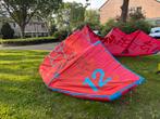 North rebel 12m, Watersport en Boten, Kitesurfen, Geen board, Ophalen of Verzenden, Zo goed als nieuw, 12 m²