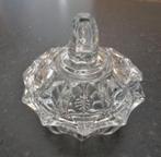 Bonbonschaaltje, suikerpot, glas zgan, Ophalen