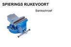 Bankschroef diverse maten Bench Vice Spierings, Ophalen of Verzenden, Nieuw