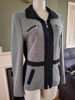 Gerry Weber zwart witte blazer jasje 38 M in topstaat, Maat 38/40 (M), Verzenden, Zwart, Zo goed als nieuw