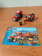 Lego City 7942 Off road Fire rescue/ 4x4 brandweerauto + kar, Ophalen of Verzenden, Zo goed als nieuw, Complete set, Lego
