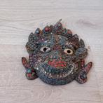 1930 Vintage Handcrafted God Demon Tibetan Nepal Tribal Copp, Antiek en Kunst, Ophalen of Verzenden