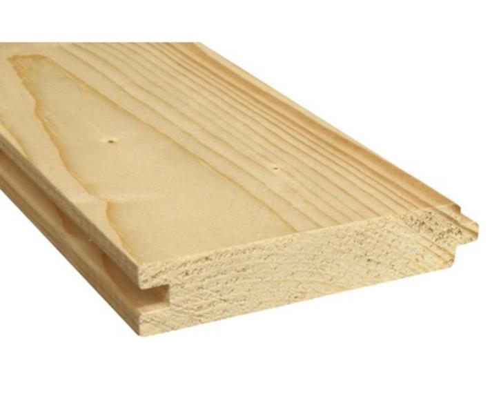 Blokhutprofiel planken KONSTA (Hornbach), Doe-het-zelf en Verbouw, Hout en Planken, Nieuw, Plank, Vuren, Minder dan 200 cm, Minder dan 25 mm