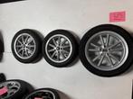 Piaggio MP3 velgenset zilver incl banden zgan, Ophalen, Gebruikt