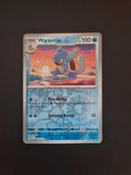 Wartortle reverse holo 008/165 NM, Ophalen of Verzenden, Zo goed als nieuw, Losse kaart