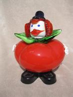 Murano glazen clown mister Tomatto, Antiek en Kunst, Antiek | Glas en Kristal, Ophalen